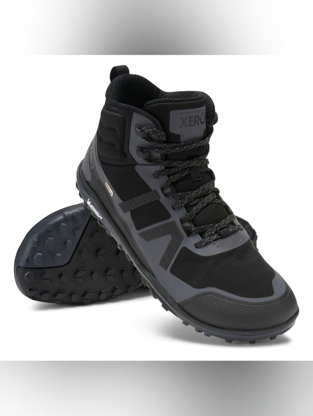 Xero Scrambler II Mid Waterproof Hiking Boot/Shoe Size 11.5 Black/Gray Zero Drop